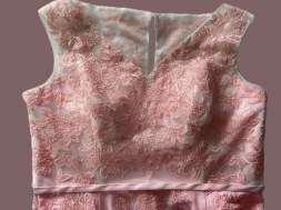 Rosie chiffon bridesmaid dress bodice - size 18/20